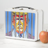 Trump in Jail White Lunchbox (In situ)