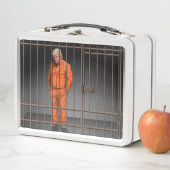 Trump in Jail White Lunchbox (In situ)