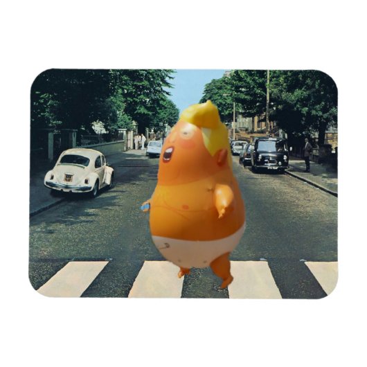 Trump in Londen Magneet (Horizontaal)