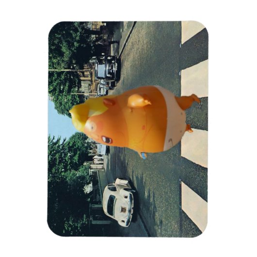 Trump in Londen Magneet (Verticaal)