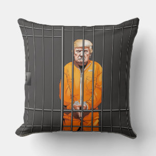 Trump in Sierkussen 20 x 20 inch bij borgtocht