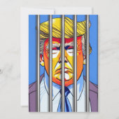 Trump in vier kwartalen, 5 x 7 inch flatje, bedank bedankkaart (Voorkant)