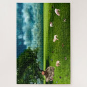 Trump in Zes element 1.014 stuks Legpuzzel (Verticaal)