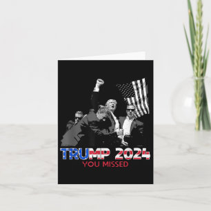 Trump Inatie Bloody Ear Butler Trump Xou gemist Kaart