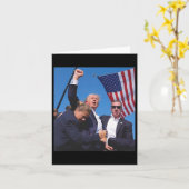 Trump Ination-poging Kaart (Gele Bloem)