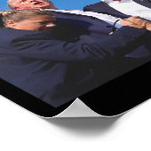 Trump Ination-poging Poster (Hoek)