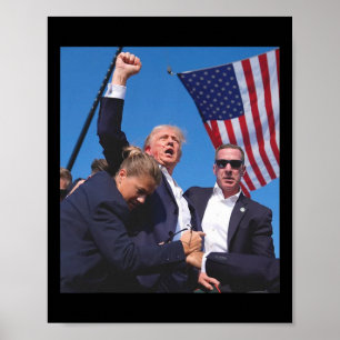 Trump Ination-poging Poster