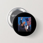 Trump Ination-poging Ronde Button 5,7 Cm (Voorkant /achterkant)