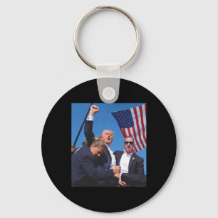 Trump Ination-poging Sleutelhanger
