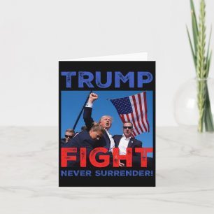 Trump Ination T-shirt Donald Trump schietpartij Fi Kaart