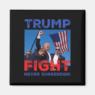 Trump Ination T-shirt Donald Trump schietpartij Fi Magneet