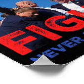 Trump Ination T-shirt Donald Trump schietpartij Fi Poster (Hoek)