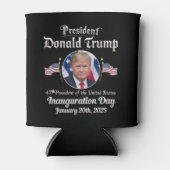 Trump inauguratie dag 2025 47e president van de Ve Blikjeskoeler (Voorkant)