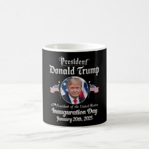 Trump inauguratie dag 2025 47e president van de VS Koffiemok