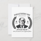Trump inauguratie dag 2025 Trots Maga  Bedankkaart (Voorkant)