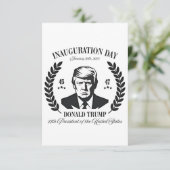 Trump inauguratie dag 2025 Trots Maga  Bedankkaart (Staand voorkant)