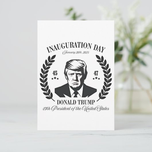 Trump inauguratie dag 2025 Trots Maga  Bedankkaart (Staand voorkant)