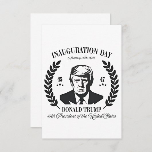 Trump inauguratie dag 2025 Trots Maga  Bedankkaart (Voorkant / Achterkant)