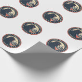 Trump inauguratie dag 2025 Trots Maga Cadeaupapier (Hoek)