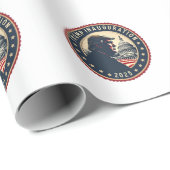 Trump inauguratie dag 2025 Trots Maga Cadeaupapier (Rol Hoek)