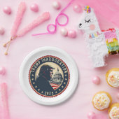 Trump inauguratie dag 2025 Trots Maga  Papieren Bordje (Feest)