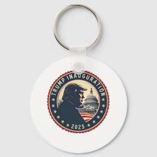 Trump Inauguratie Dag 2025 Trotse Maga Sleutelhanger