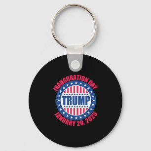 Trump inauguratie dag 2025 Usa patriottisch januar Sleutelhanger