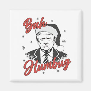 Trump Inauguratie Dag Kerstman Kerstman humbug Magneet