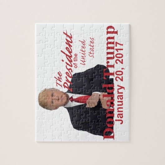 TRUMP-inauguratie Legpuzzel (Verticaal)