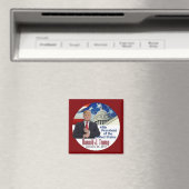 TRUMP Inauguratie Square Magnet (Insitu (Vaatwasser))