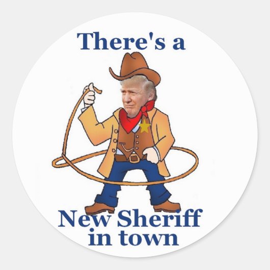 TRUMP Inauguratie Sticker (Voorkant)