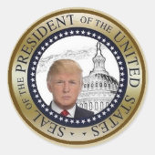 TRUMP Inauguratie Sticker (Voorkant)