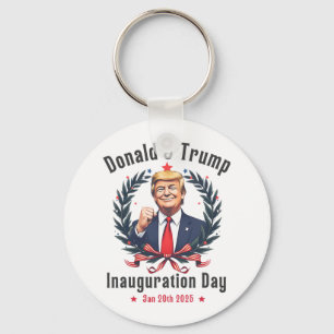 Trump Inauguratiedag 2025 Donald J Trump 47e VI Sleutelhanger