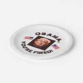 Trump Inauguration 2017 Custom Color Papieren Bordje (Gekanteld)