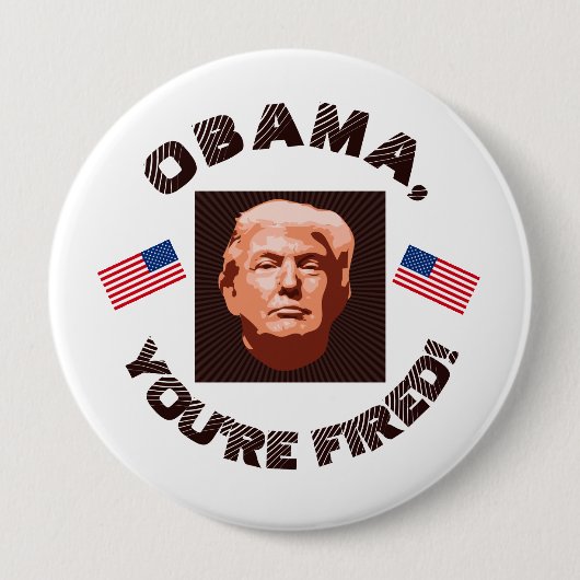 Trump Inauguration 2017 Ronde Button 4,0 Cm (Voorkant)