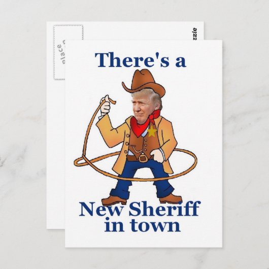 TRUMP Inauguration Briefkaart (Voorkant / Achterkant)