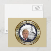 TRUMP Inauguration Briefkaart (Voorkant / Achterkant)