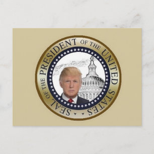 TRUMP Inauguration Briefkaart