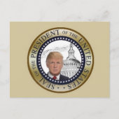 TRUMP Inauguration Briefkaart (Voorkant)