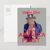 TRUMP Inauguration Briefkaart (Voorkant / Achterkant)