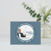 TRUMP Inauguration Briefkaart (Staand voorkant)