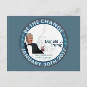 TRUMP Inauguration Briefkaart