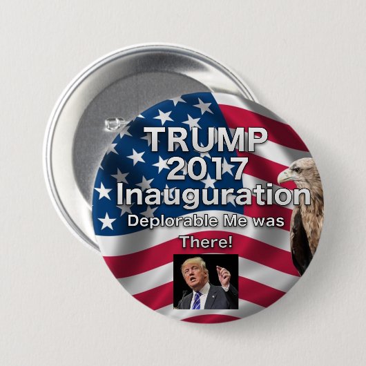 Trump Inauguration Button (Voorkant /achterkant)
