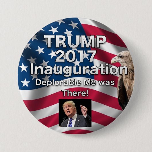 Trump Inauguration Button (Voorkant)