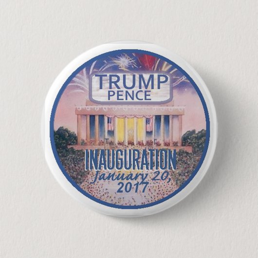 TRUMP Inauguration Button (Voorkant)