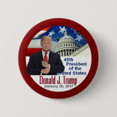 TRUMP Inauguration Button (Voorkant)