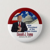 TRUMP Inauguration Button (Voorkant)