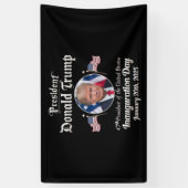 Trump Inauguration Day 2025 47e President van de V Spandoek (Verticaal)