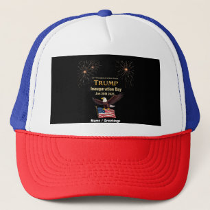 Trump Inauguration Day 2025 President Aanpasbaar Trucker Pet