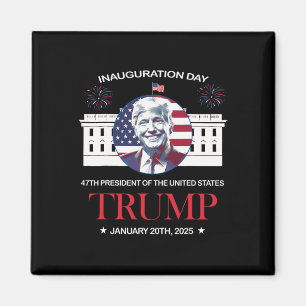 Trump Inauguration Day 2025 Trump 47 Trump won pre Magneet
